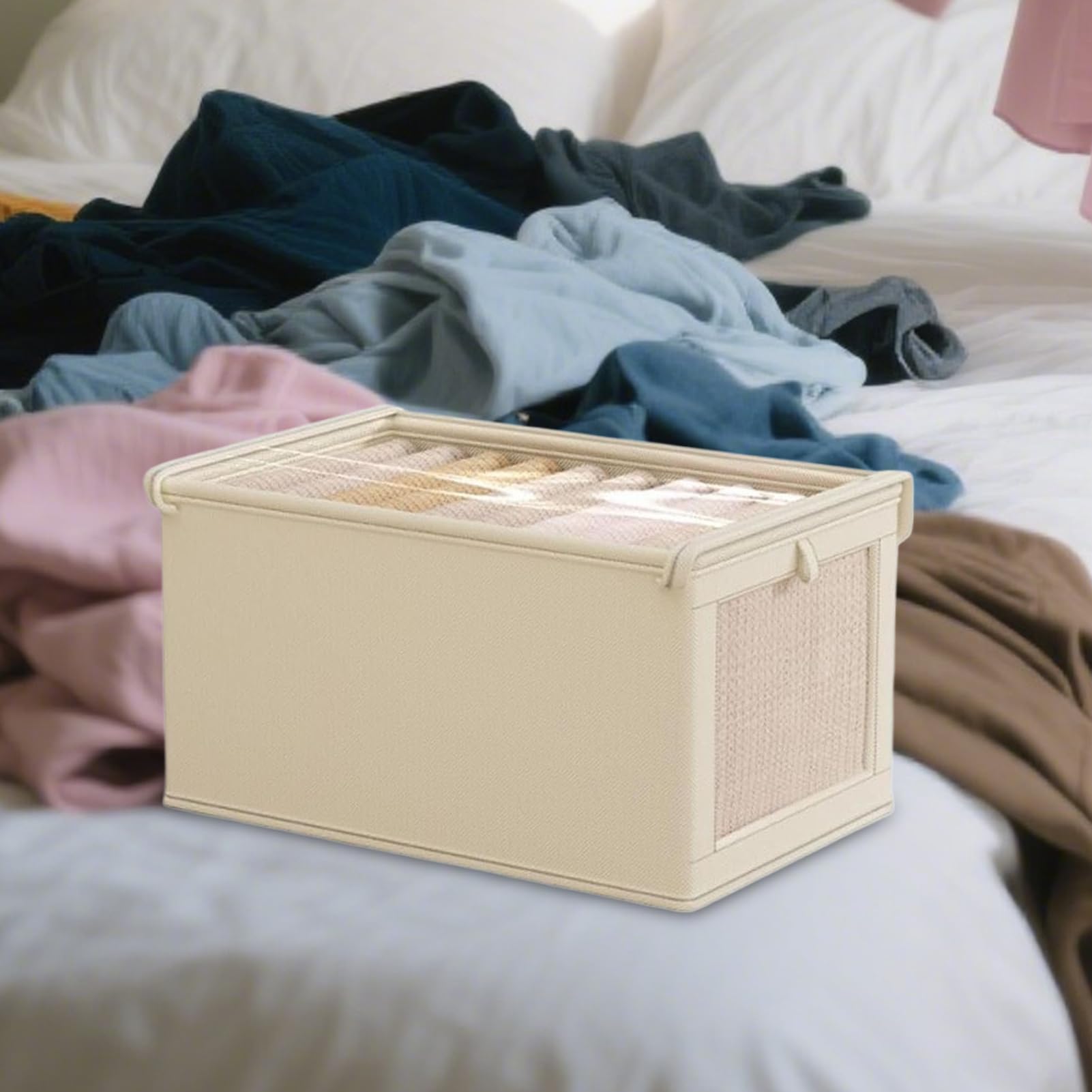 Amazon.co.jp: 衣服収納ボックス 折りたたみ式衣類ワードローブ | 多